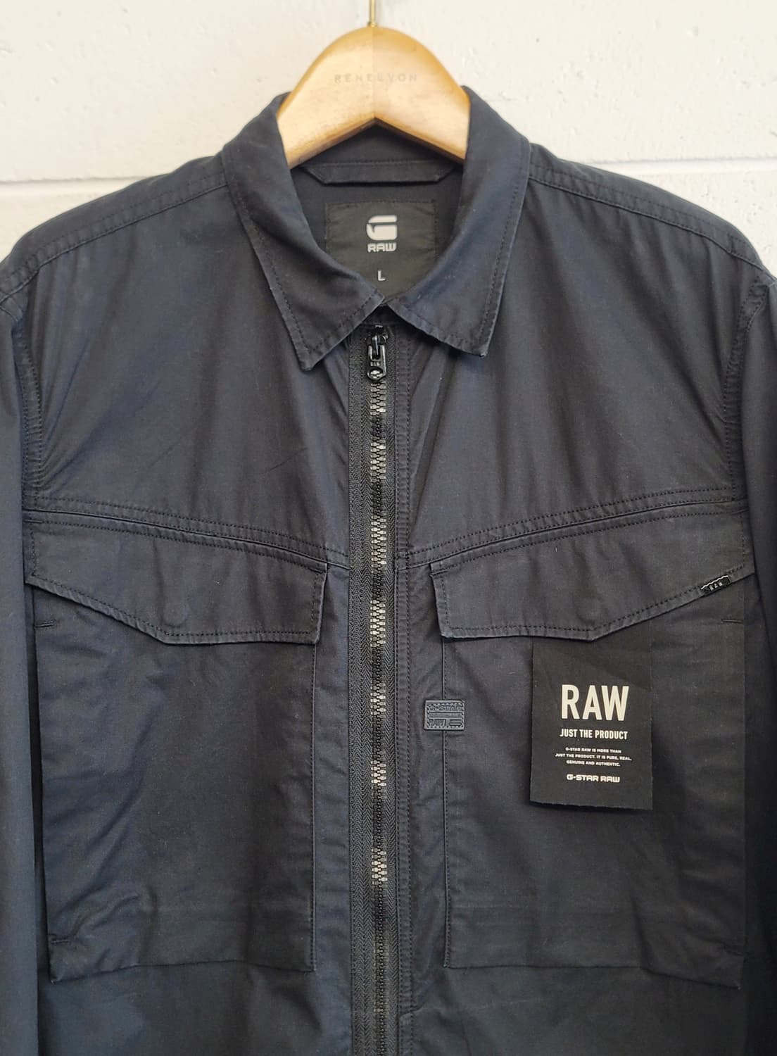 G-STAR RAW(지스타) 오버핏 밀리터리 집업 셔츠형자켓(셔켓) 판매 상품이미지4