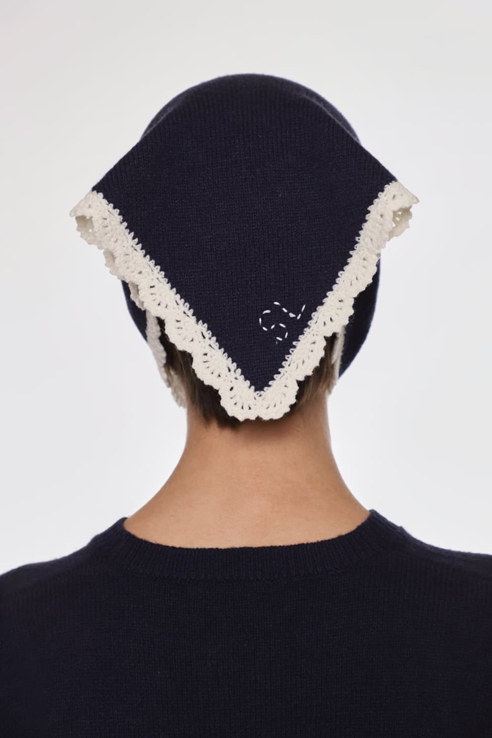 샌디리앙 PECK BONNET IN NAVY 상품이미지3