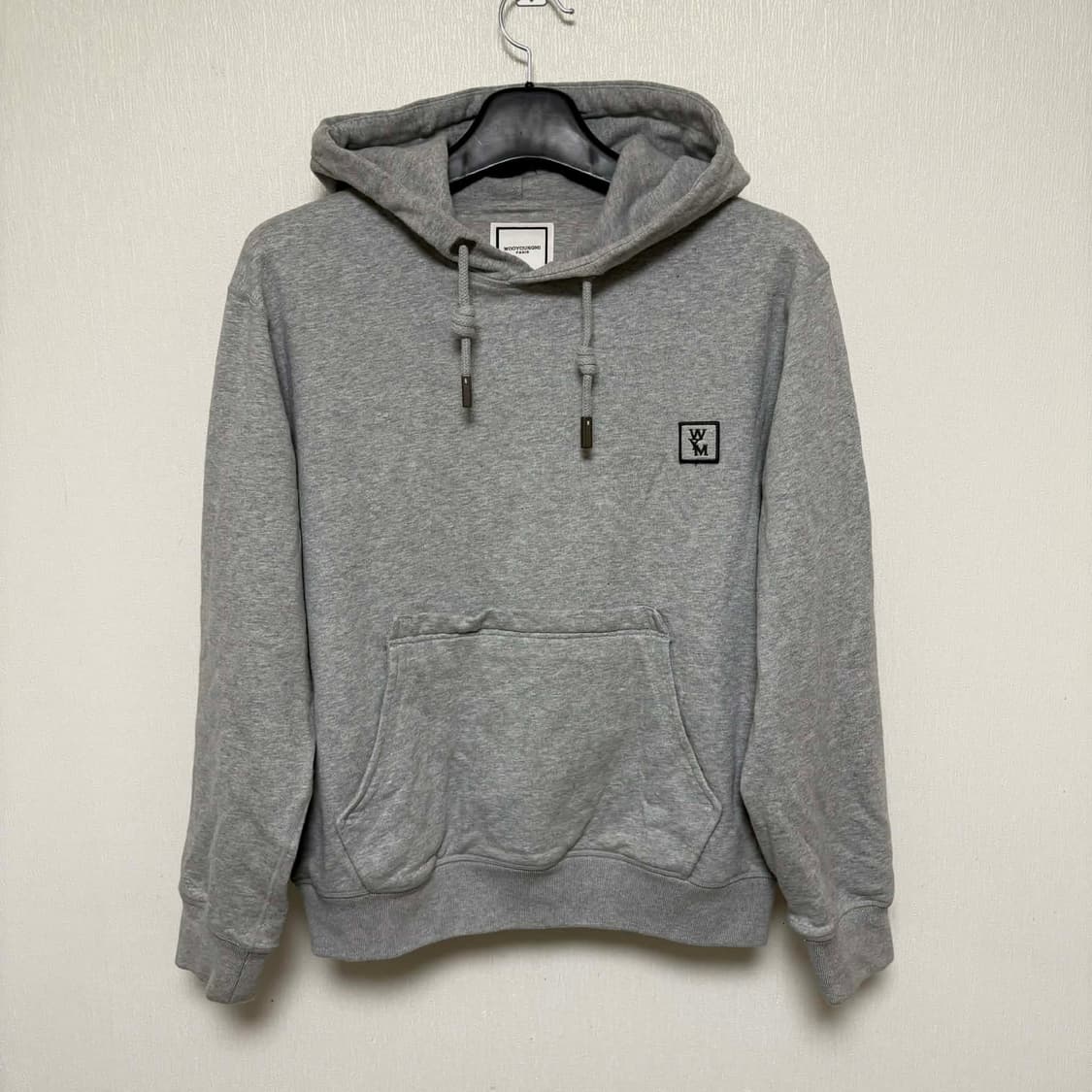 우영미 후드티 (그레이) 44사이즈 판매합니다. 상품이미지3