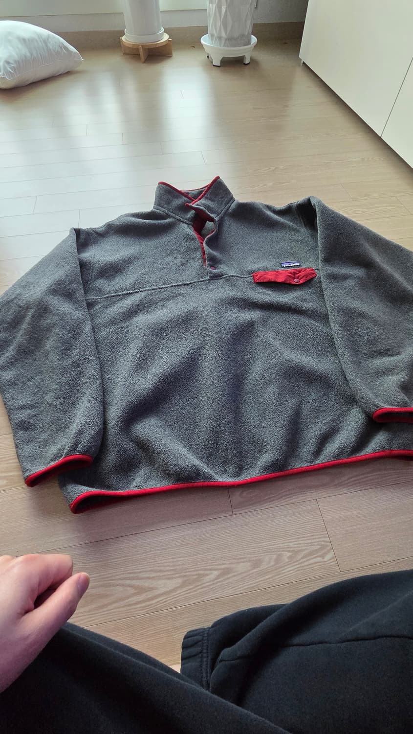 파타고니아 신칠라 니켈그레이 버건디 XL 상품이미지2