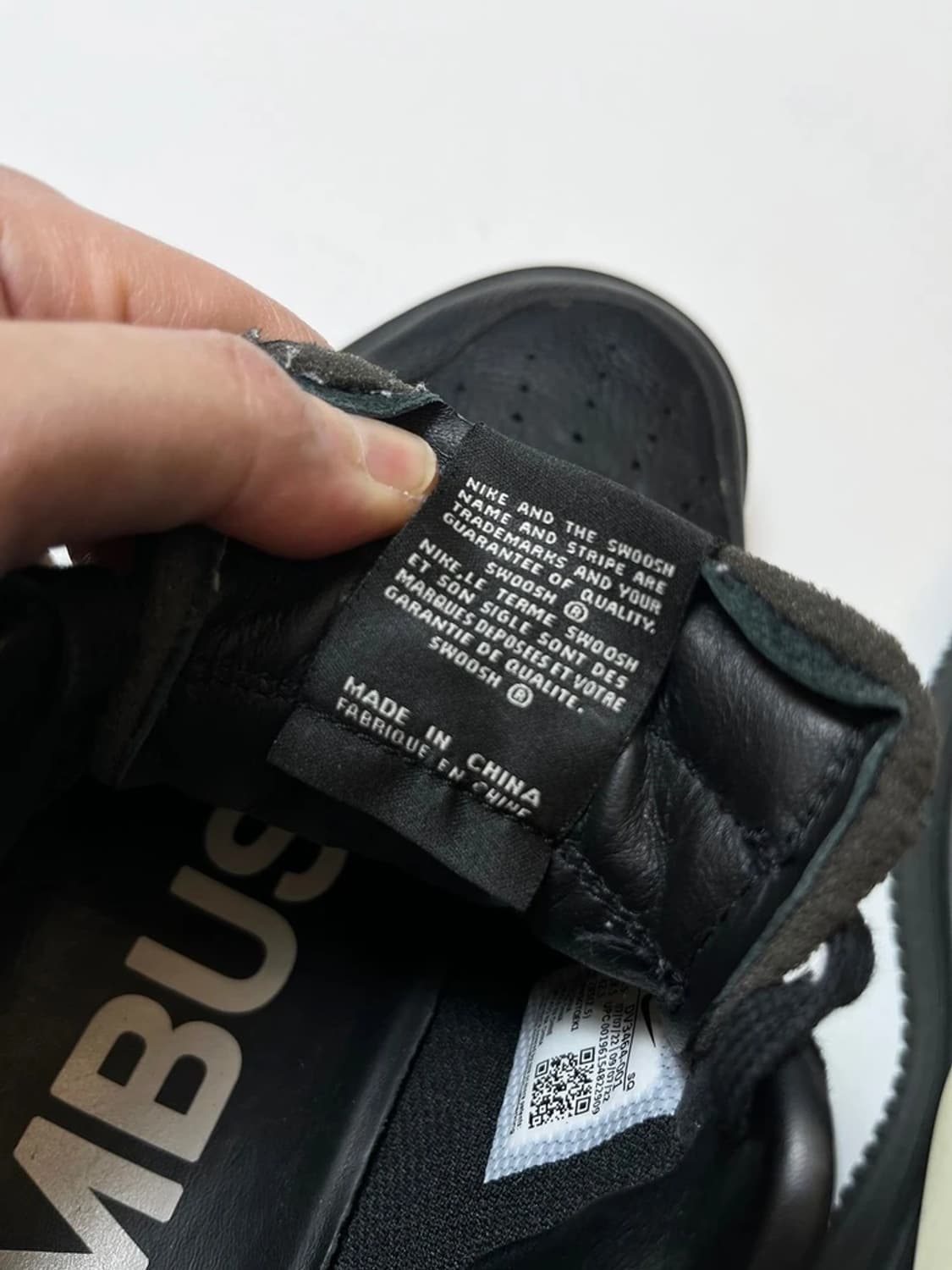 나이키 x 앰부쉬 에어포스 1 로우 SP 스니커즈 Q1393 상품이미지9