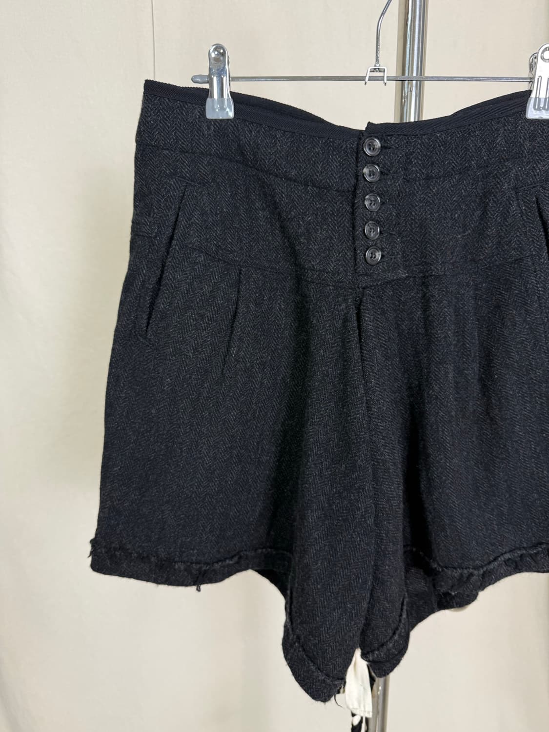 Zucca 셰브론 울 하프 팬츠 상품이미지5