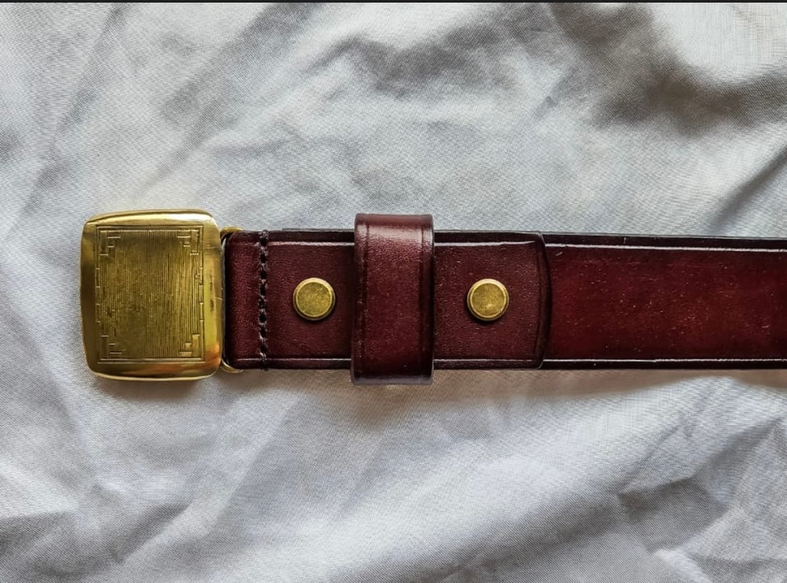 크레이지소잉클럽 히콕 벨트 브라운 상품이미지1