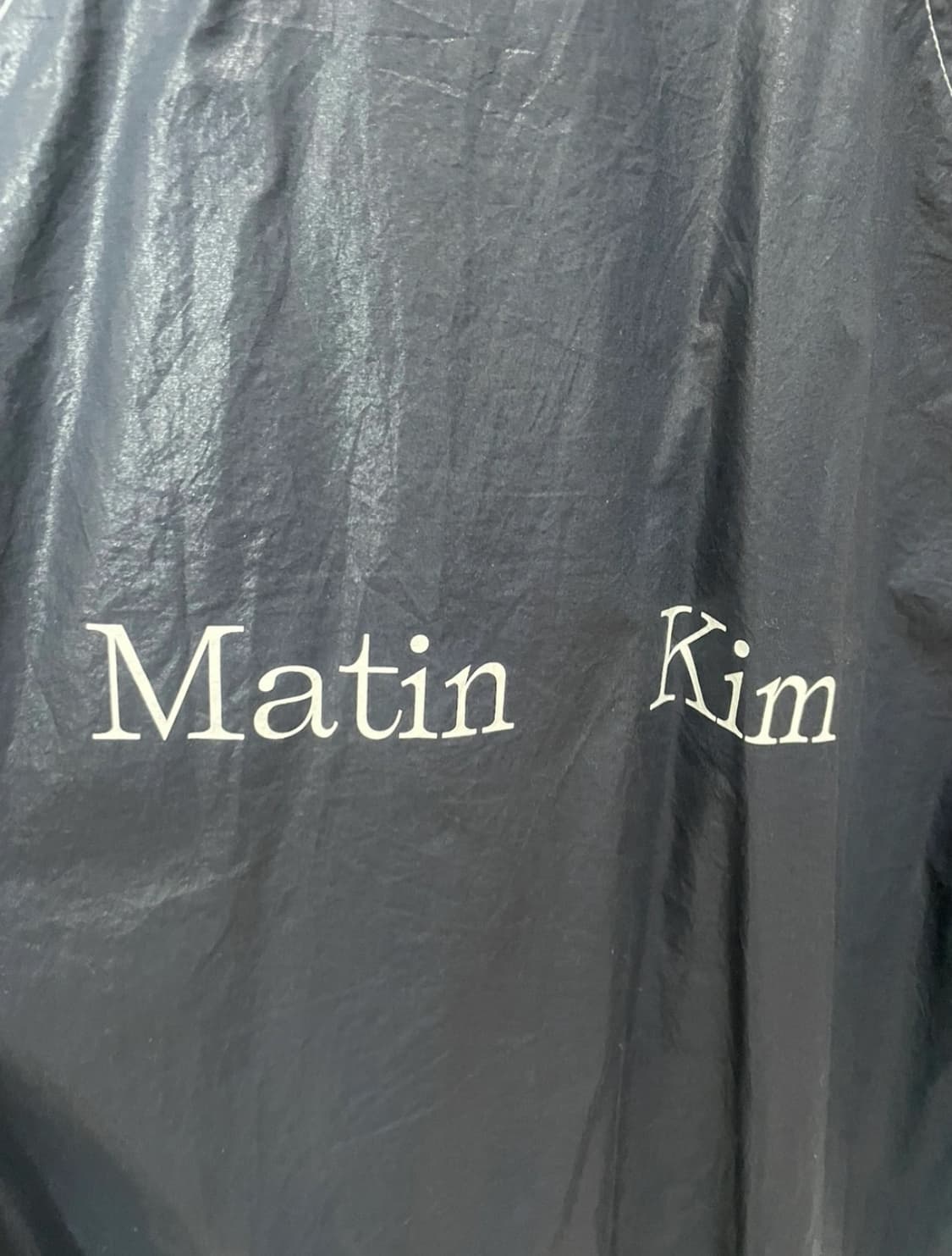 Matin kim 코팅점퍼 상품이미지8