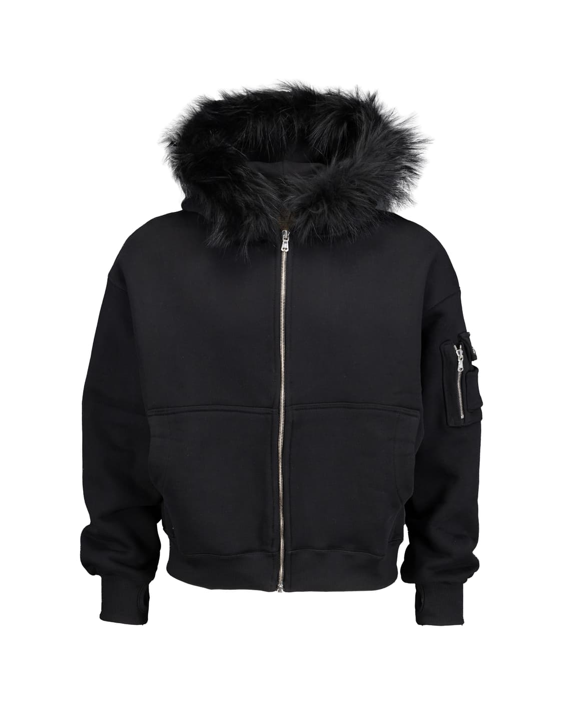 포그서비스 N2B 퍼 후드집업 초판 2 상품이미지1