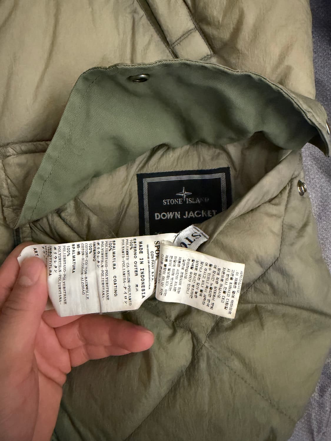 스톤아일랜드 10 A/W Down Jacket Reversible 패딩 상품이미지4