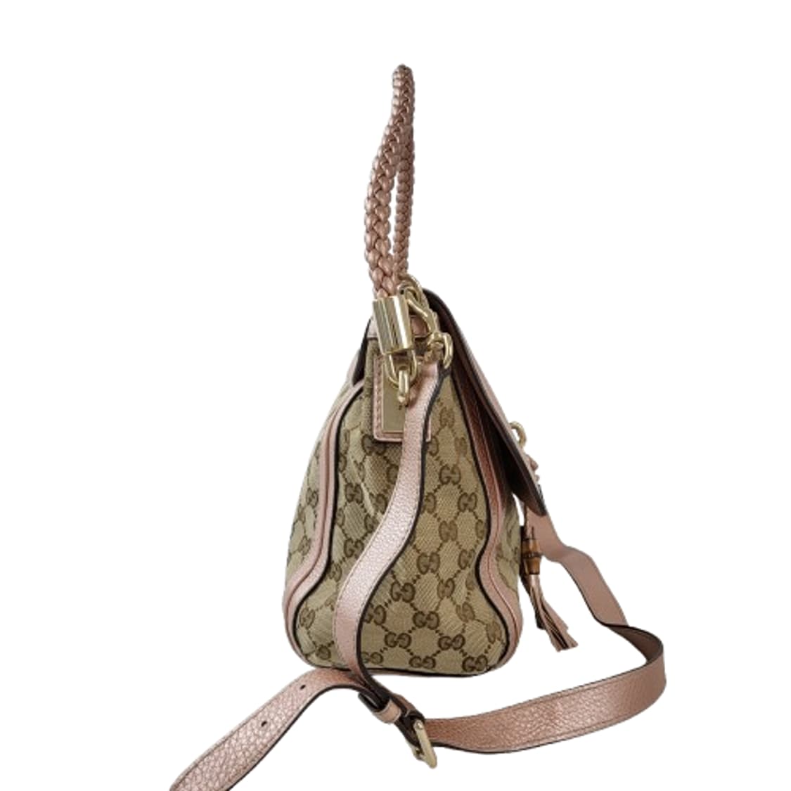 정품 구찌 282301 뱀부 태슬 벨라 플랩 숄더백 상품이미지3