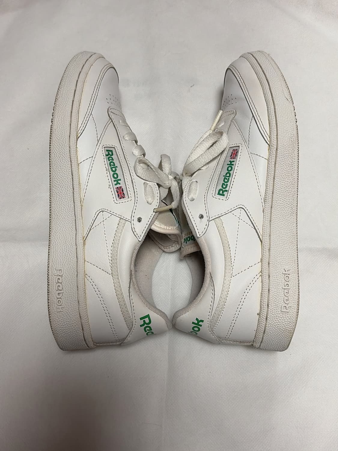 리복 CLUB C 85 화이트 그린 250 판매합니다 ! 상품이미지6