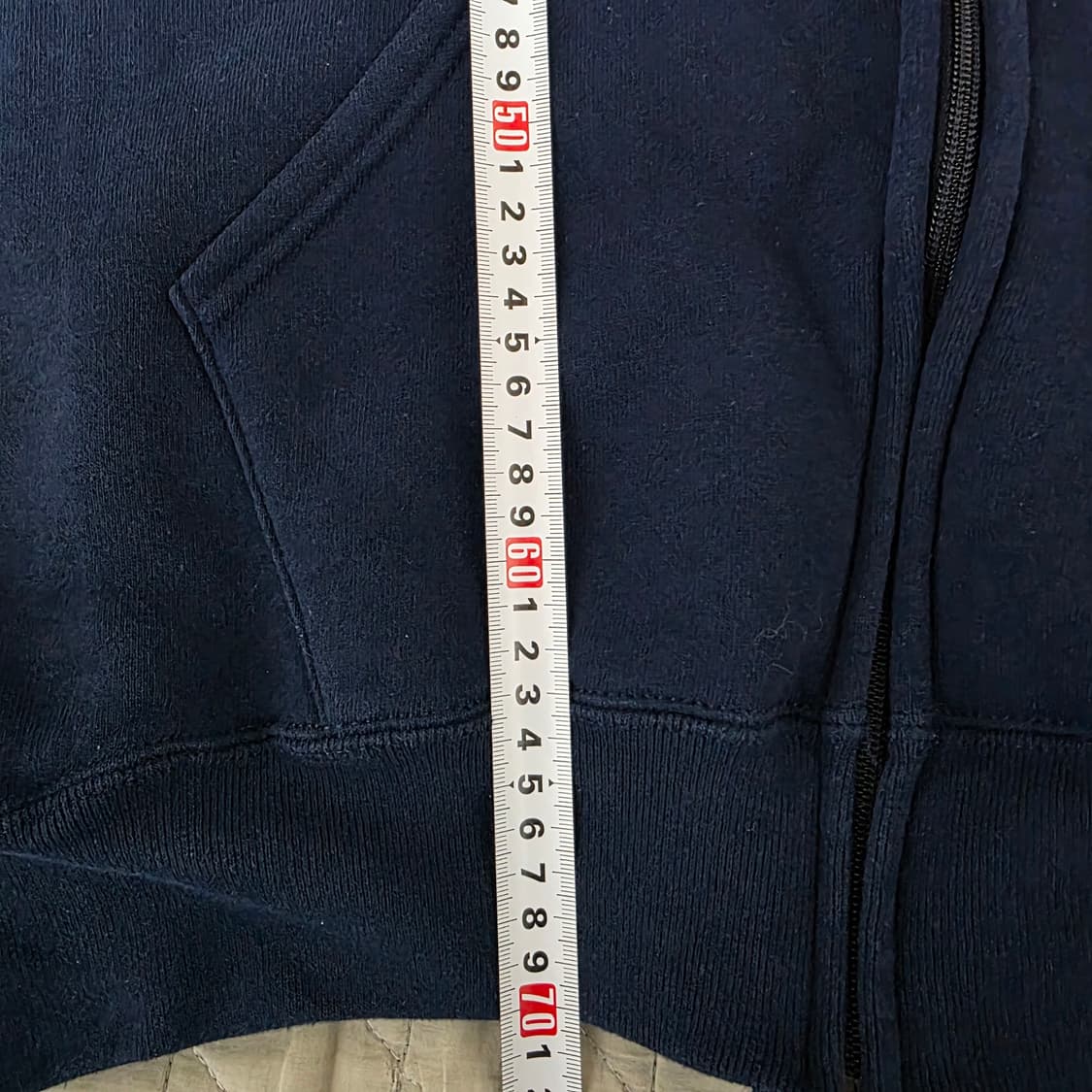 [XXL] 90s 빈티지 러셀 애슬레틱 후드집업 네이비 ver. 페이딩 상품이미지9