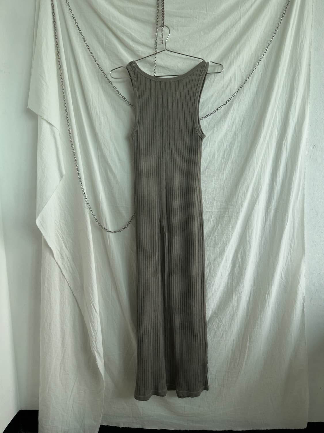 new* 제임스펄스 립코튼 슬림핏 원피스 상품이미지4