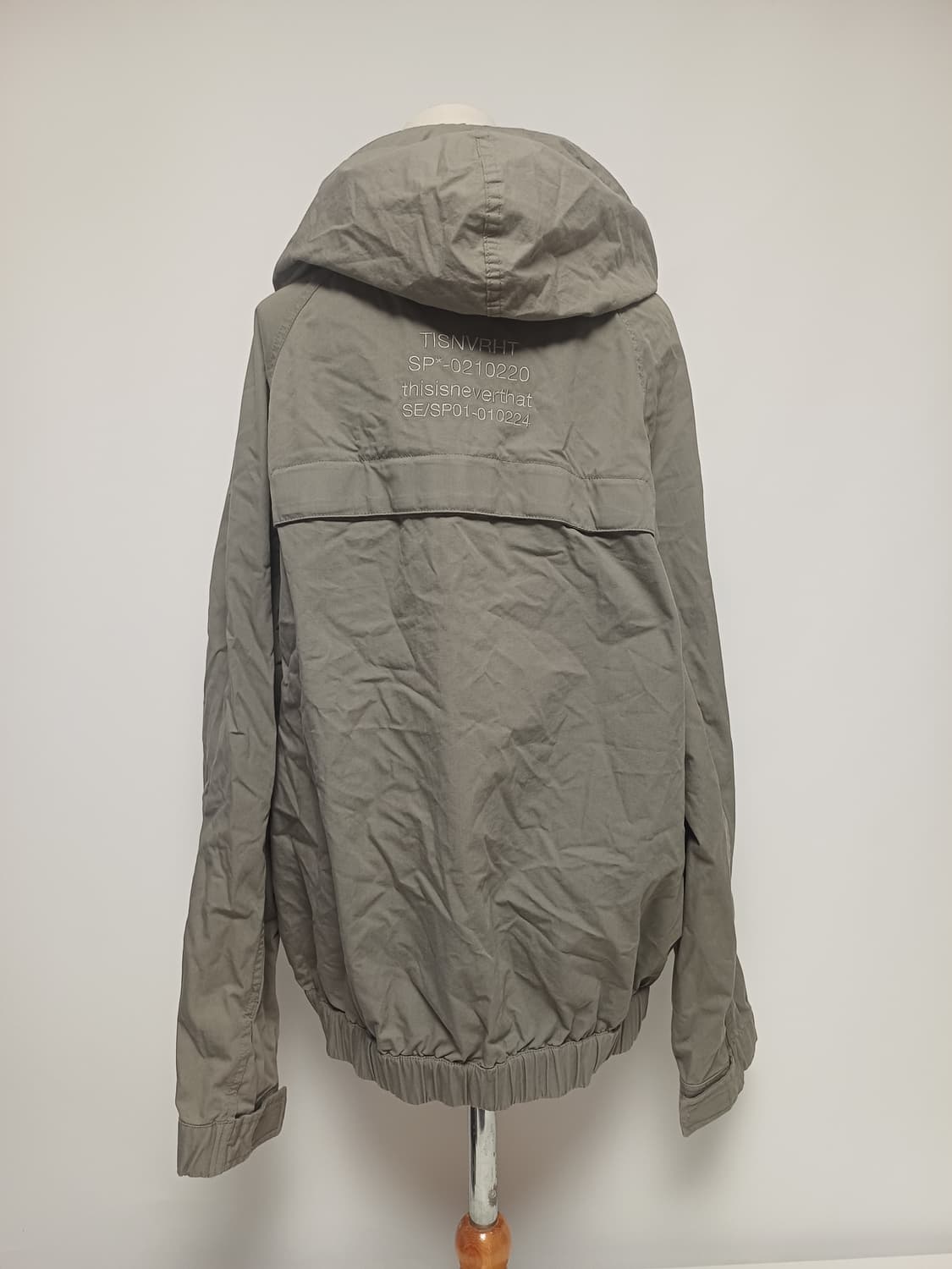 [S] 디스이즈네버댓 21SS SP-Logo Jacket (Sage) 상품이미지8