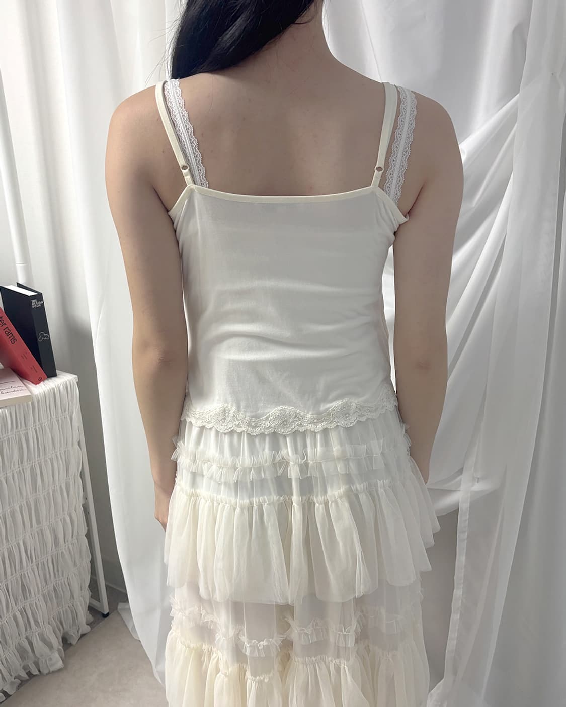 LAURA ASHLEY lace dreamy sleeveless 상품이미지10