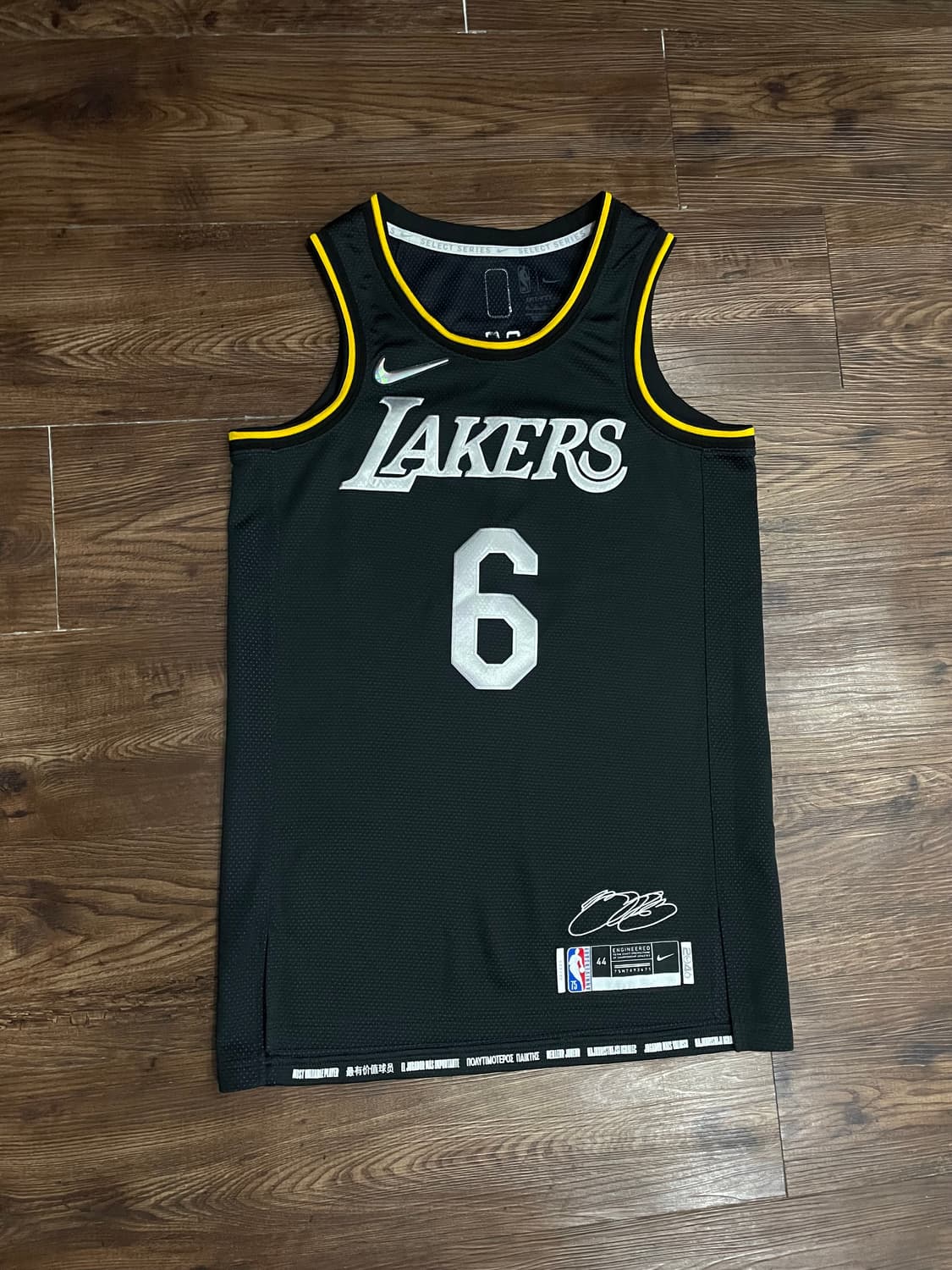 나이키 LA레이커스 르브론 제임스 농구 져지 유니폼 상품이미지1