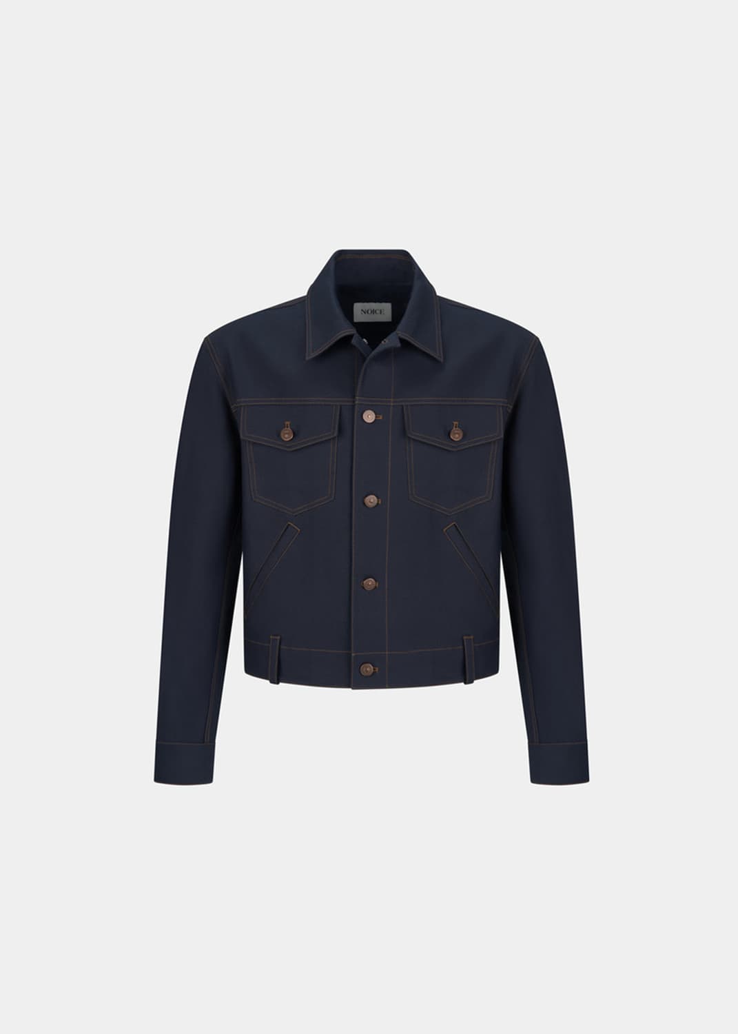 노이스 TRUCKER WORK JACKET - DARK NAVY 상품이미지3