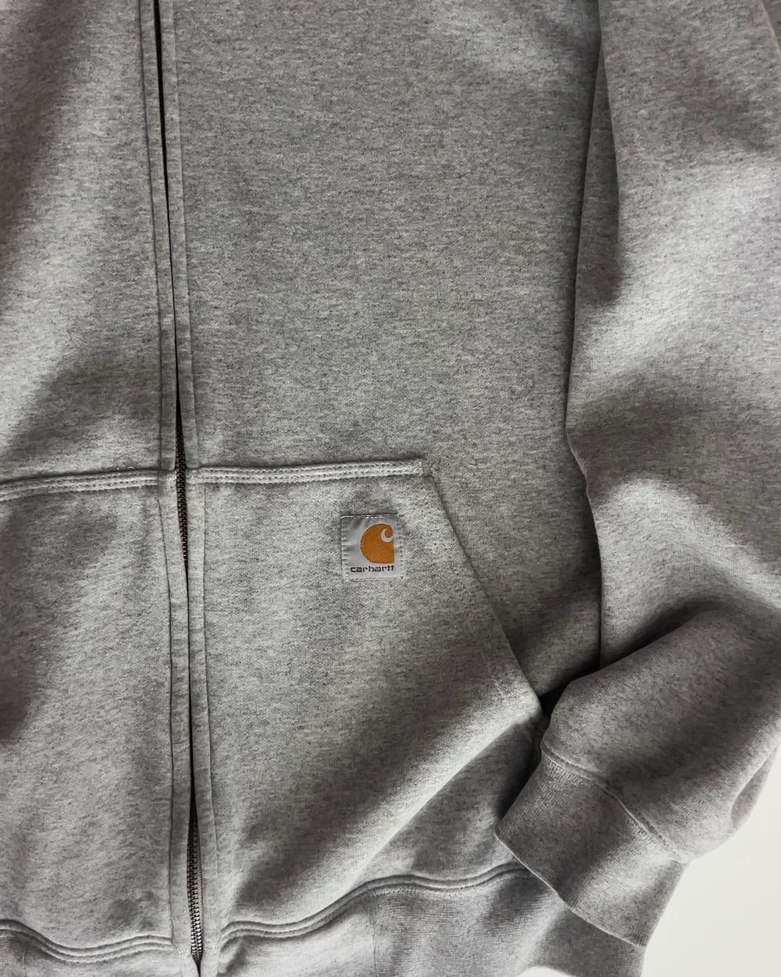 칼하트 그레이 후드집업 M 상품이미지3