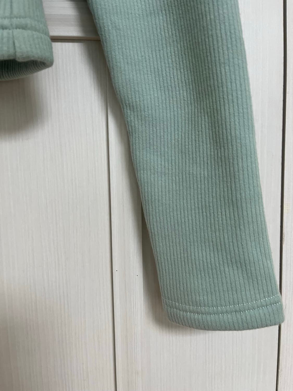 마가린핑거스 민트 기모 니트 가디건 상품이미지7