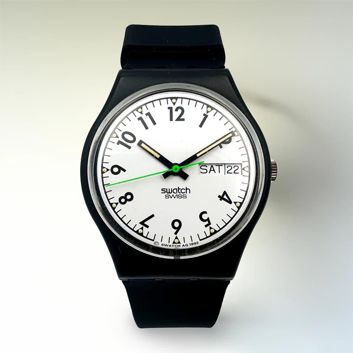 92년판) 빈티지 스와치 스탠다드 젠트 블랙 상품이미지1