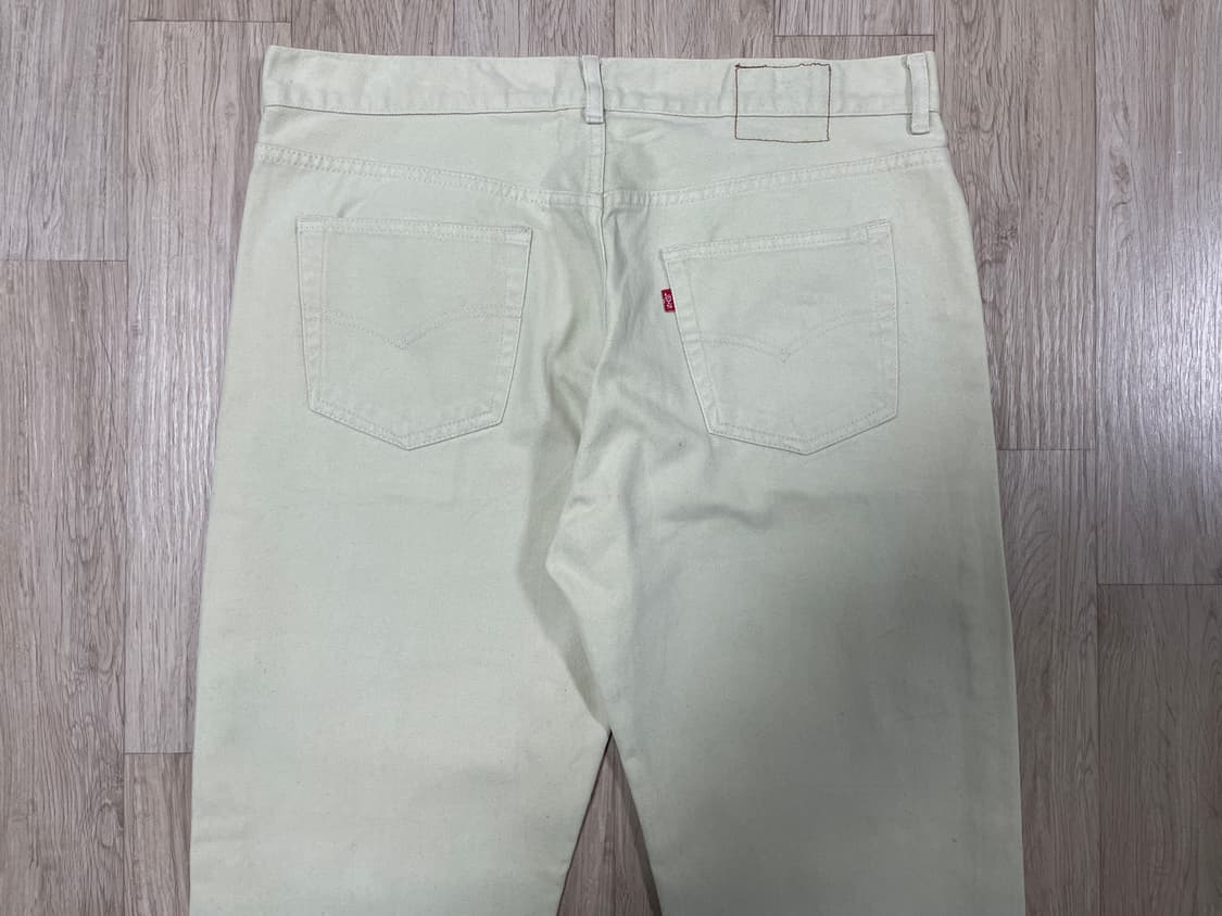 36) 90's 리바이스 501 몰스킨 데님팬츠(미국제)데드스탁(LVC) 상품이미지8