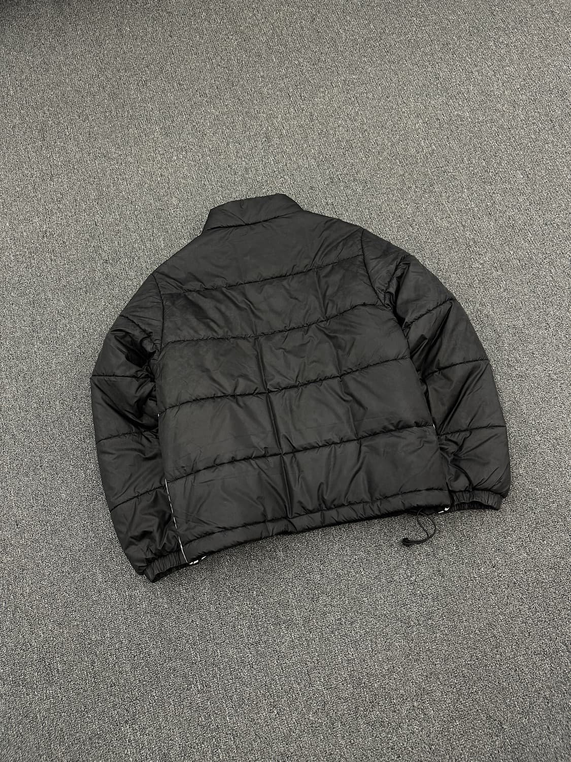 S) 아디다스 파이어버드 로고 블랙 다운 패딩 상품이미지2