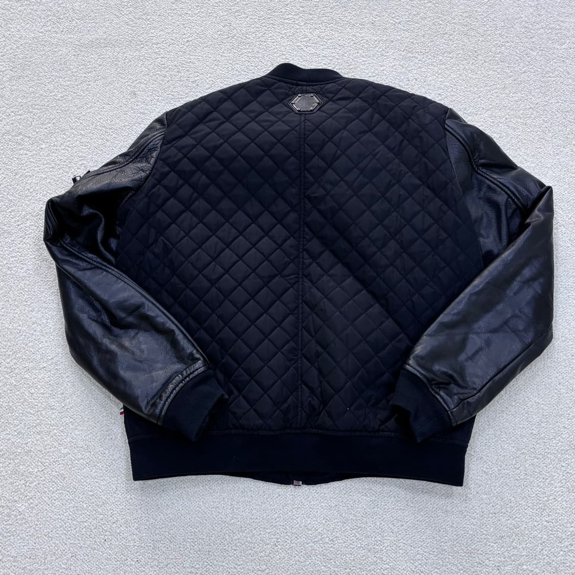 XL 필립플레인 남성 가죽 봄버 재킷 0319E 상품이미지2