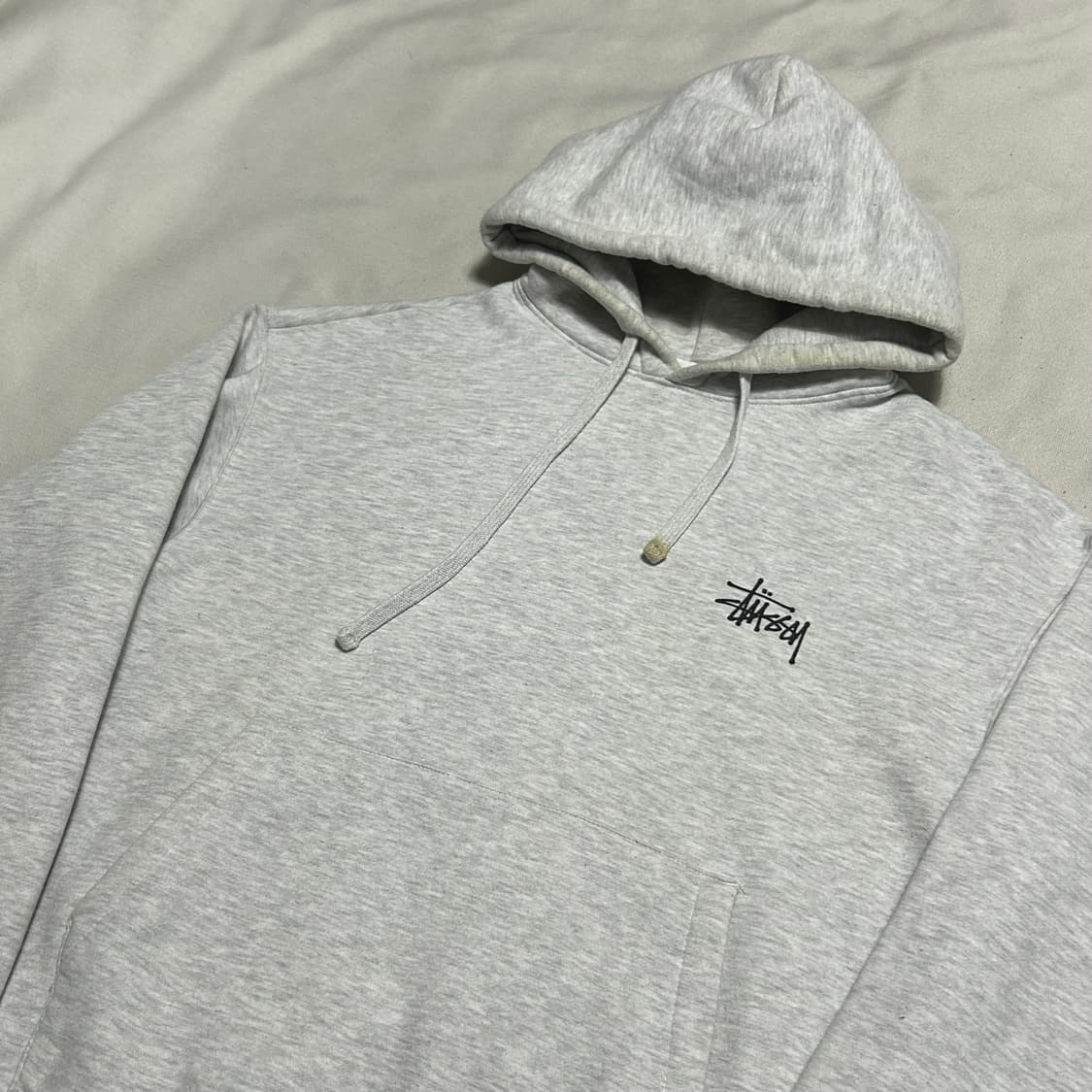 XL 스투시 빅로고 기모 후드티 상품이미지1