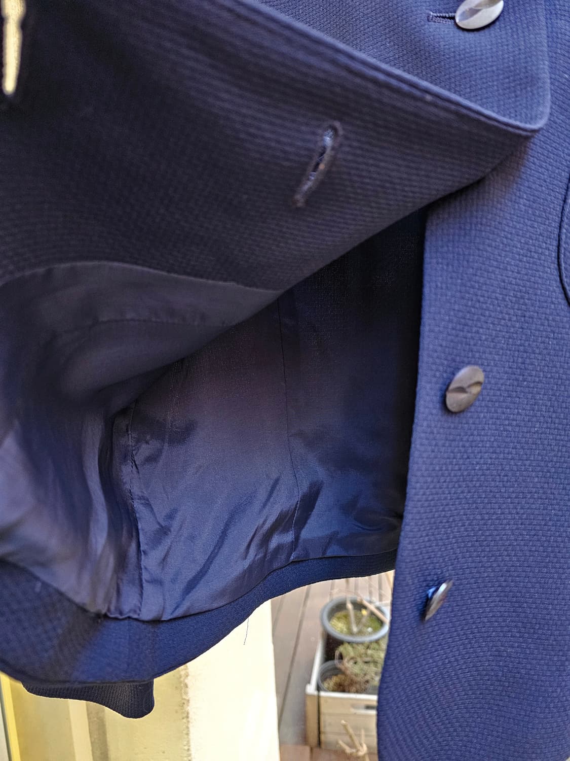 Melloweye 노카라 리본 숏자켓 상품이미지7