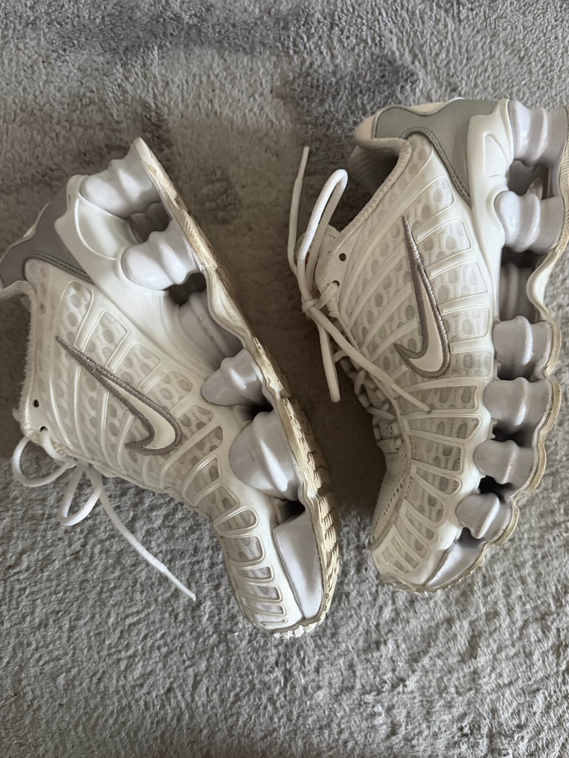 나이키 샥스 TL 화이트 앤 맥스 오렌지 (220) 상품이미지4