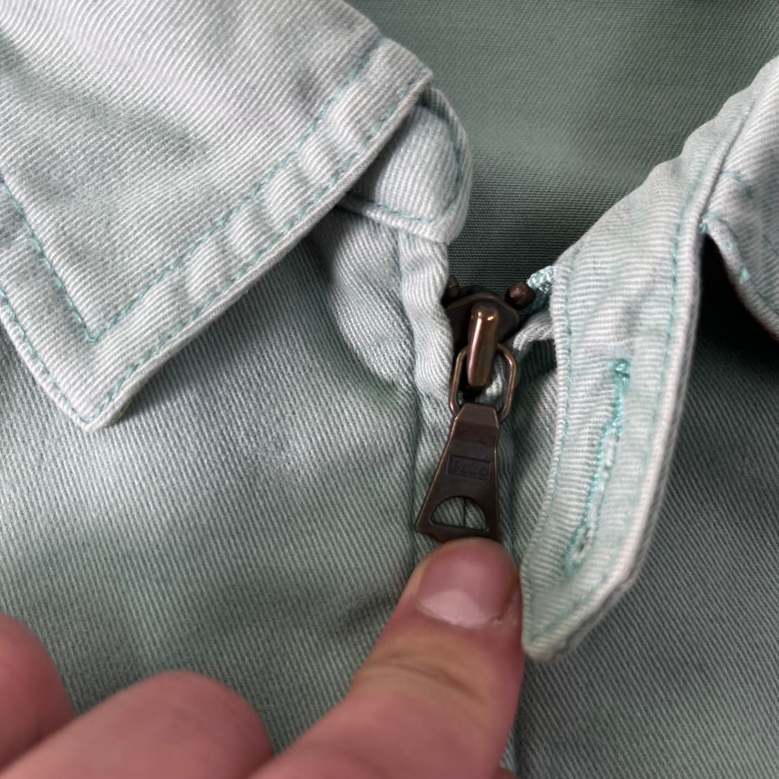 105 폴로랄프로렌 민트 바라쿠타 블루종 자켓 상품이미지5