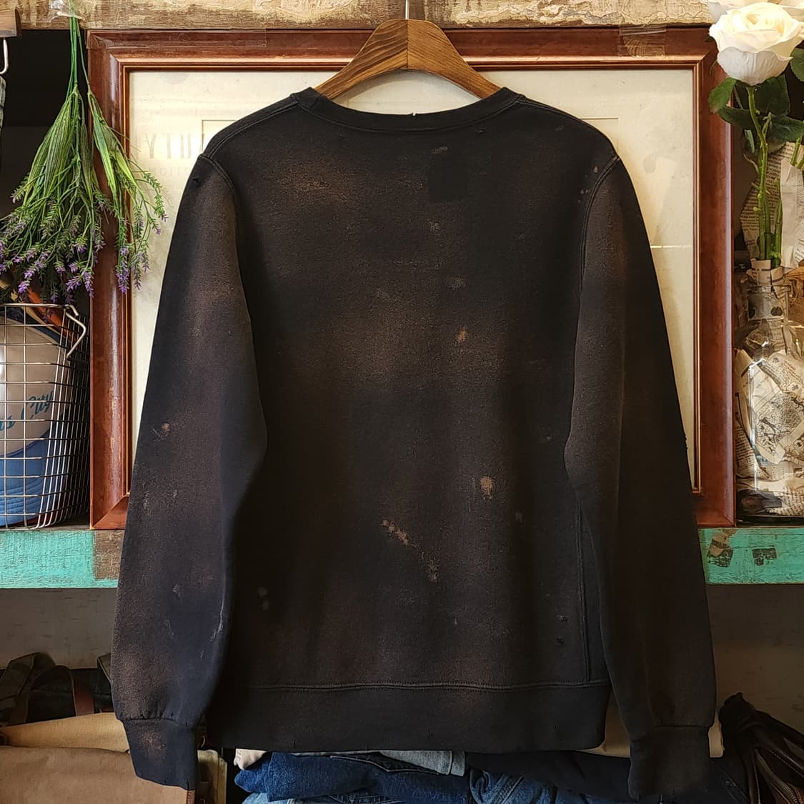 90s 러셀 맨투맨 빈티지 스웻셔츠 러셀 썬페이딩 스파르탄 s 상품이미지3