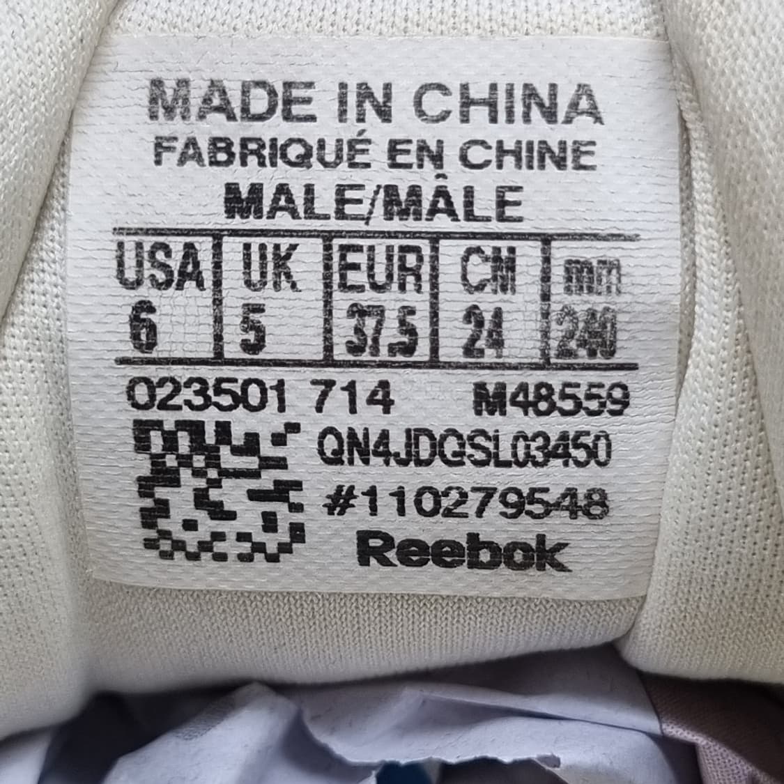 리복 인스타펌프 까치퓨리 운동화240 상품이미지6