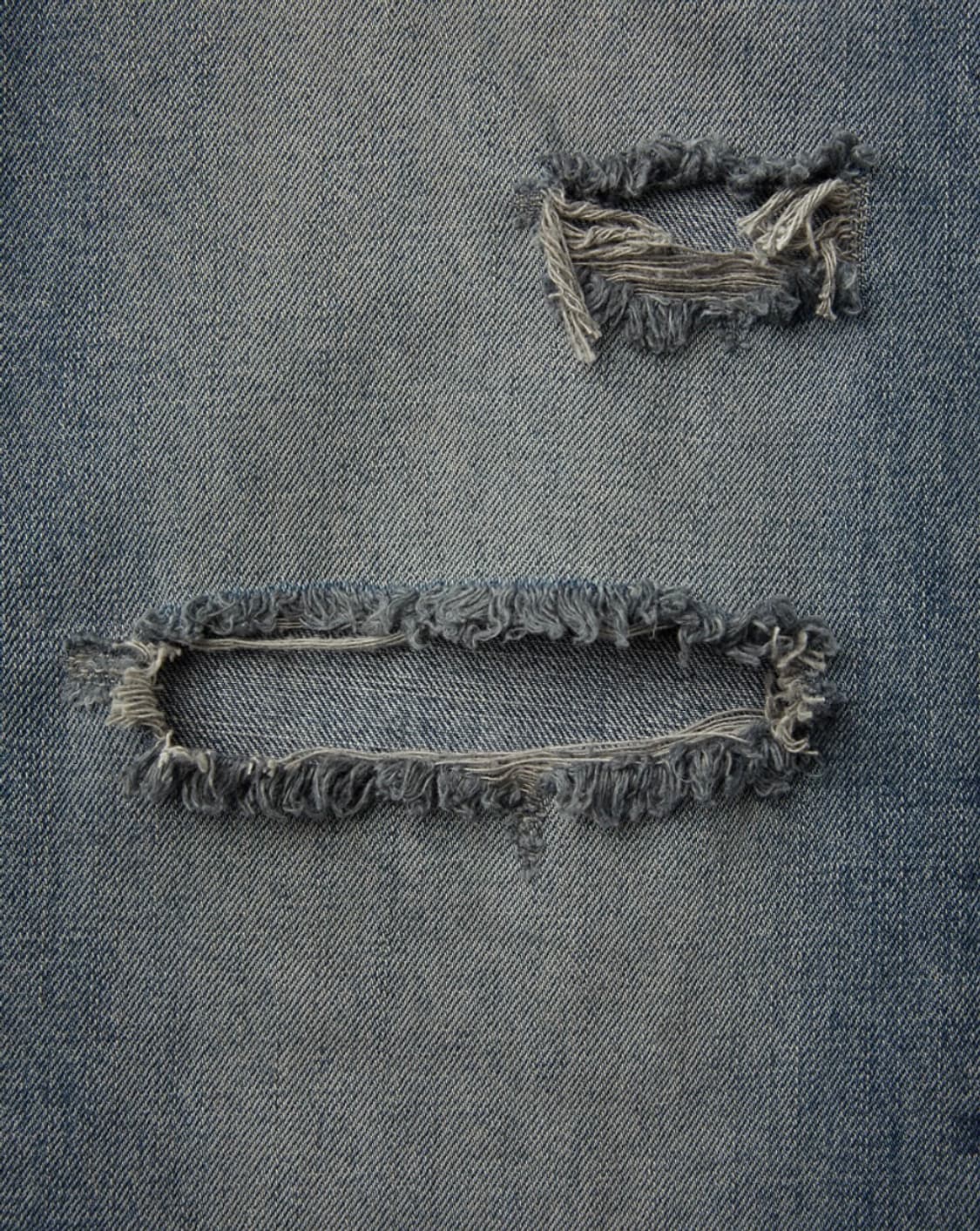 [XL][새제품]쿠어 디스트레스드 세미 플레어 진스 워시드인디고 상품이미지3