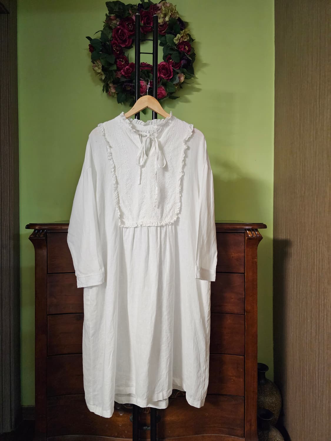 린넨 롱원피스 상품이미지1