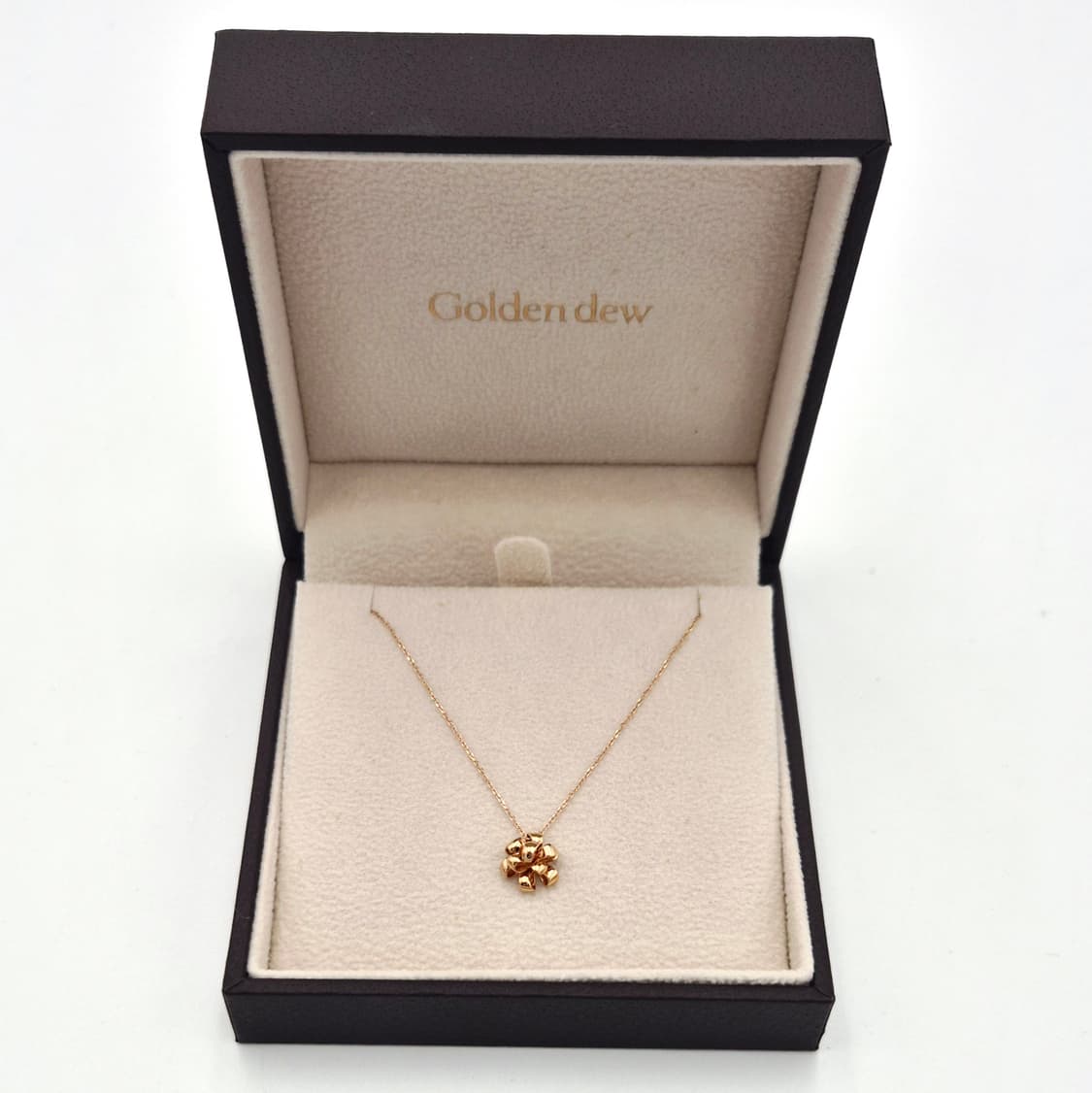 골드듀 KU 쁘띠 봉봉 핑크골드 목걸이 상품이미지2