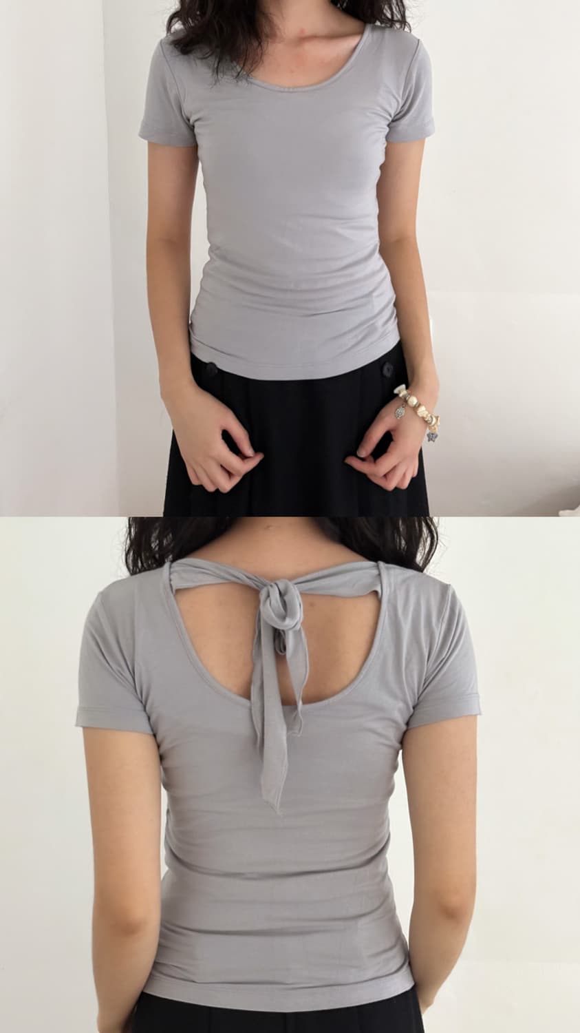 블루 리본 탑 상품이미지2