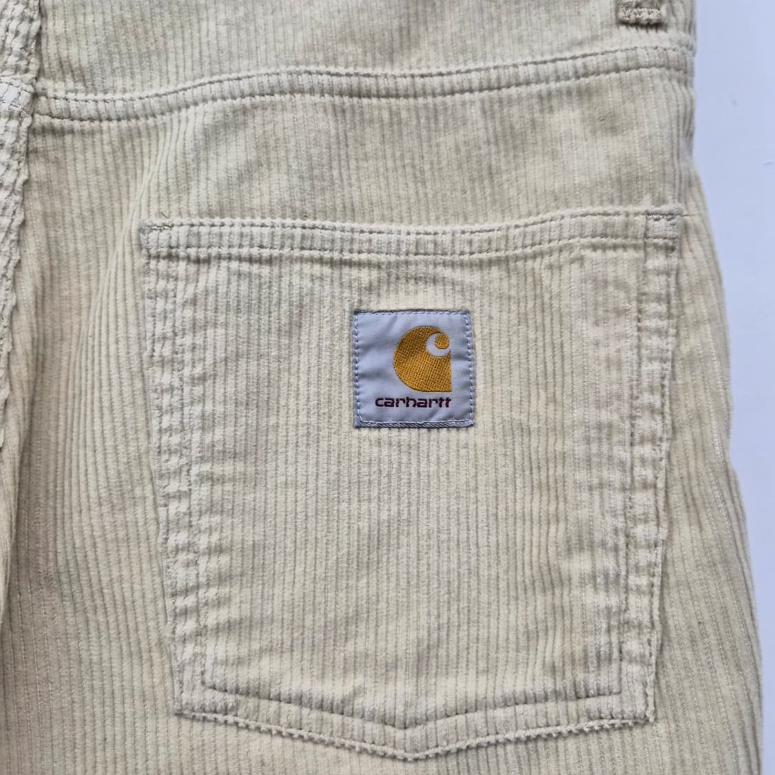 칼하트 베이지 코듀로이 골덴 바지 남성 33in 상품이미지10