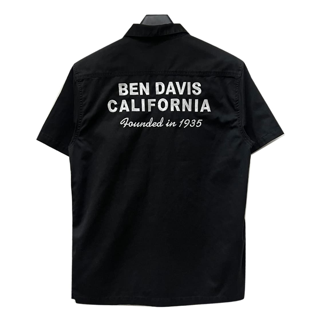 벤데이비스 화이트라벨 하프 집업 반팔 셔츠 L 상품이미지3