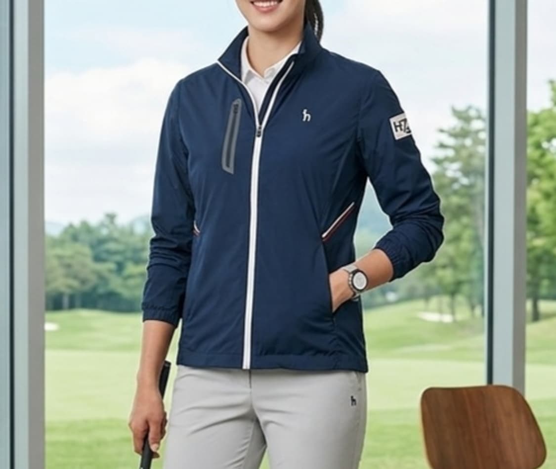 [95]헤지스 골프 초경량 바람막이 상품이미지1
