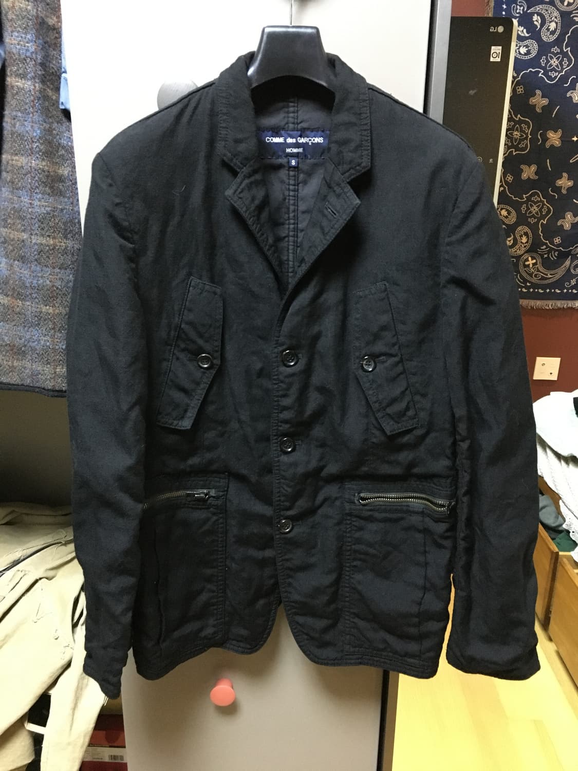 꼼데가르송 옴므 멀티포켓 자켓 상품이미지1