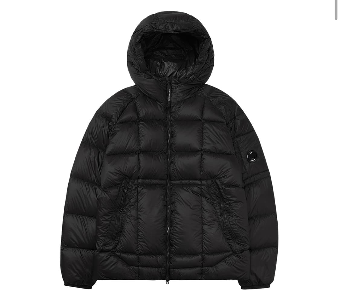 cp컴퍼니 25fw 디디쉘 dd쉘 후드 다운 자켓 블랙 s 상품이미지1