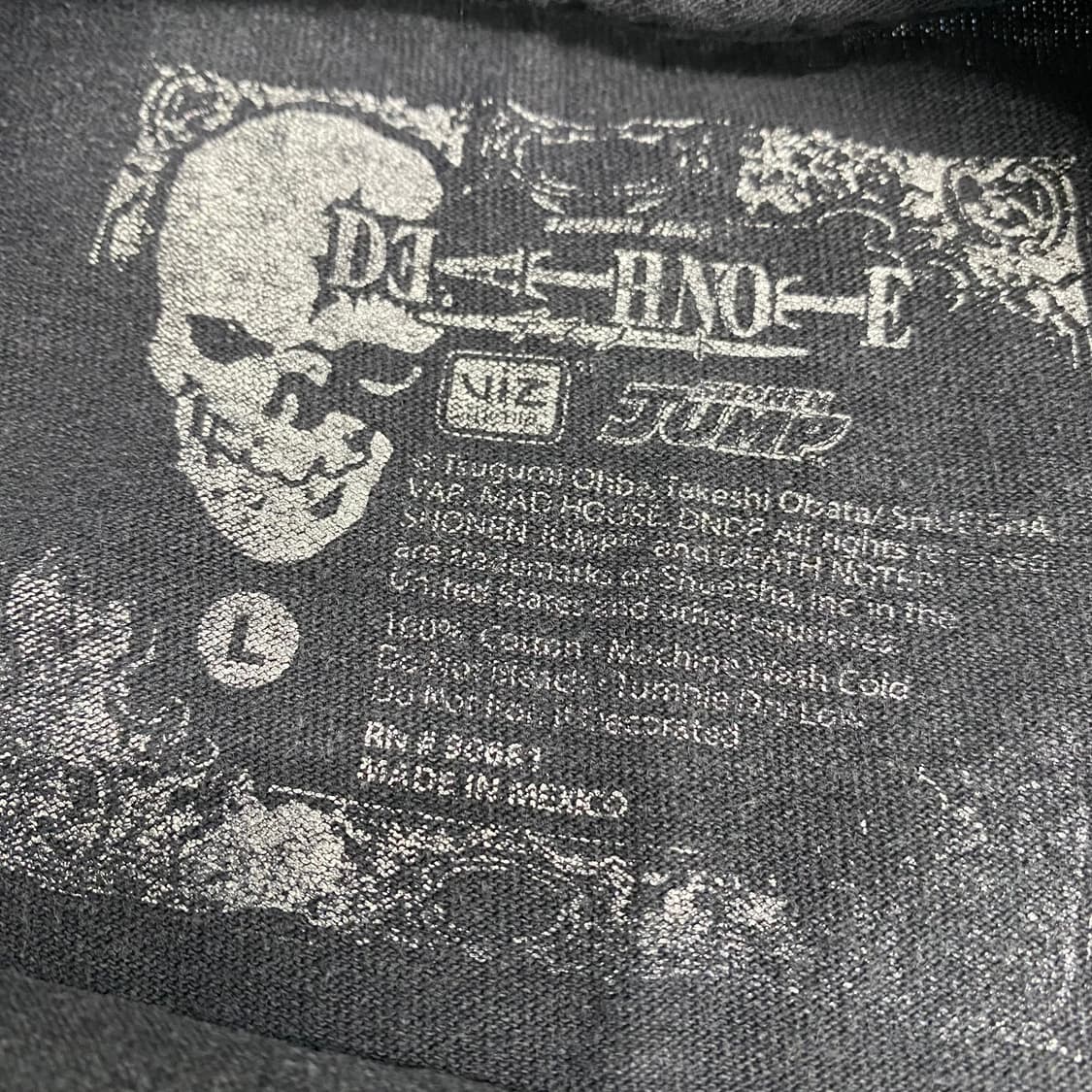 데스노트 00s 빈티지 애니메이션 티셔츠 상품이미지3