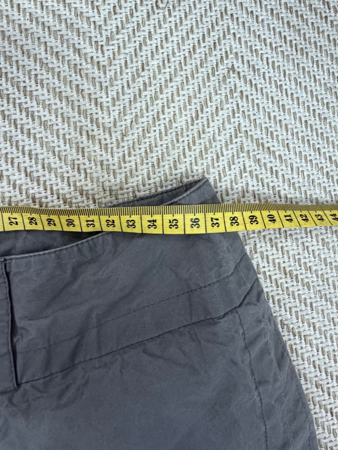 정품) 마르니 MARNI 여성 그레이 면바지 38(28) 상품이미지7