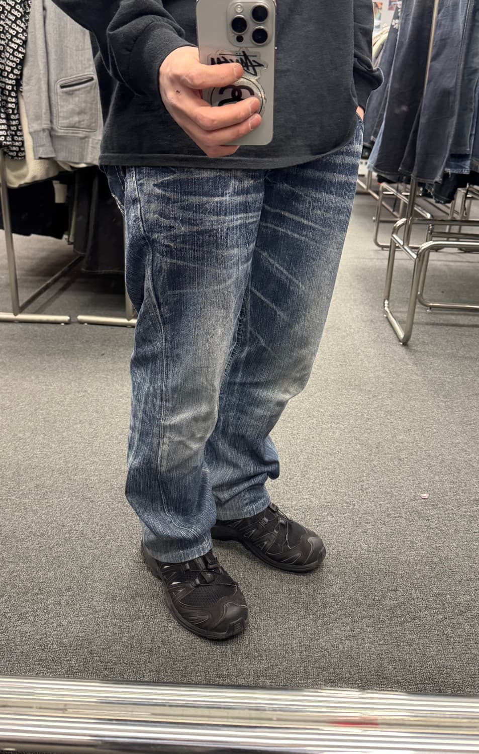 34)에드윈 빈티지 워싱 BT5013 엔지니어드 데님팬츠 상품이미지2