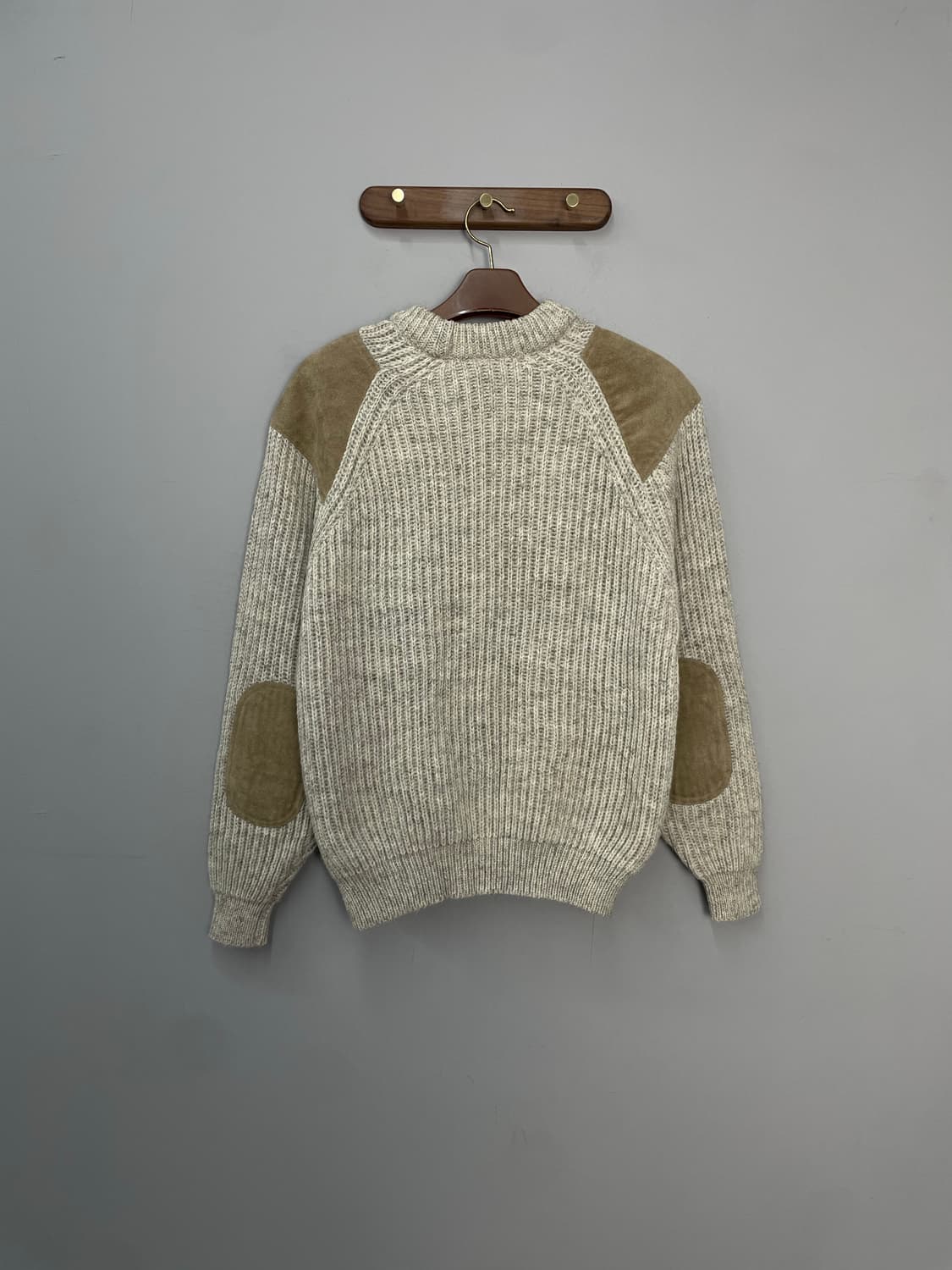 블랙쉽 팔패치 울 니트 H2045 상품이미지5