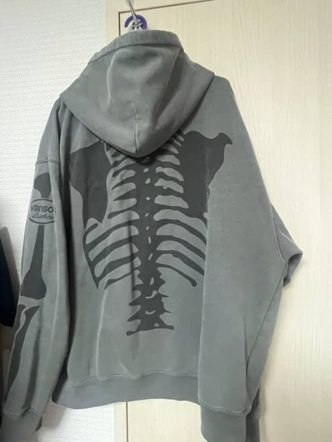 벤슨 레더 본 후드집업 상품이미지3