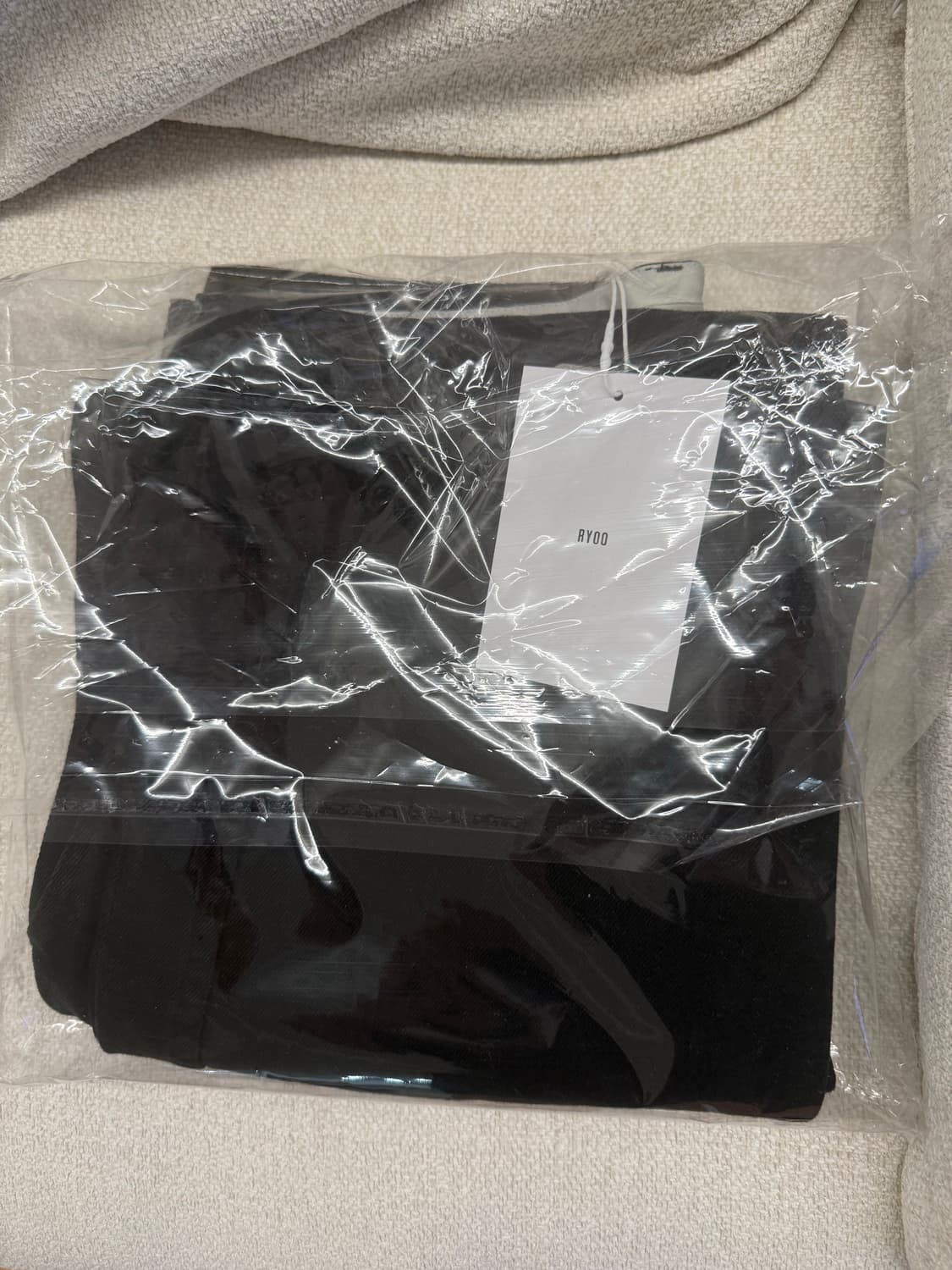 RYOO Vanves pants V [Black] 상품이미지1