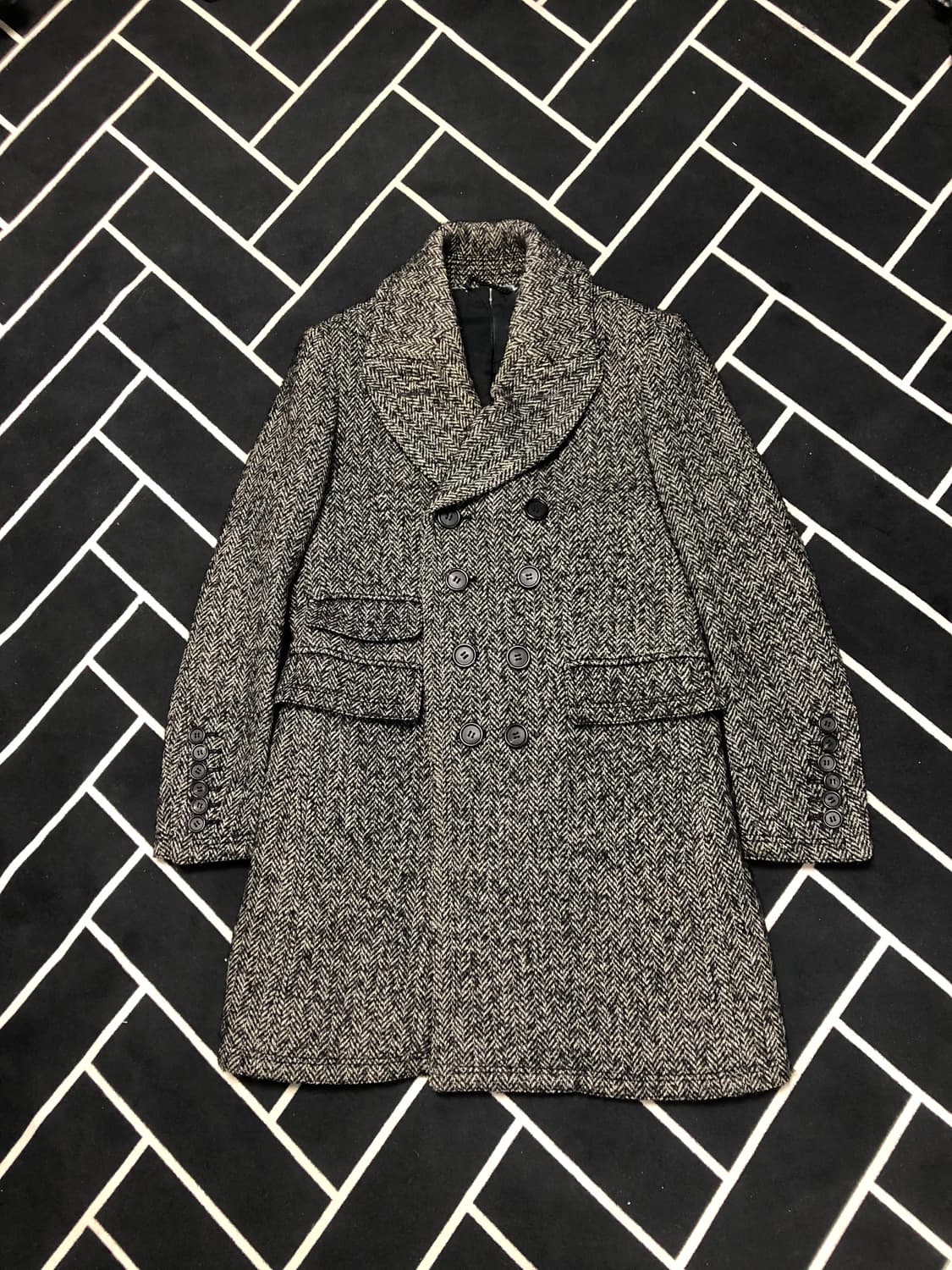 (특별횡재가)버버프로섬st.정우성 이중지 더블코트/몽클레어 스톤아일랜드프 상품이미지2