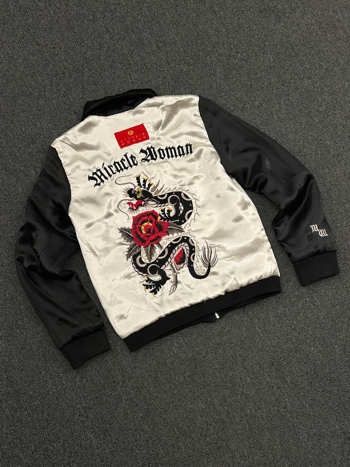 OS)크림소다 리버시블 스카잔 자켓 상품이미지7