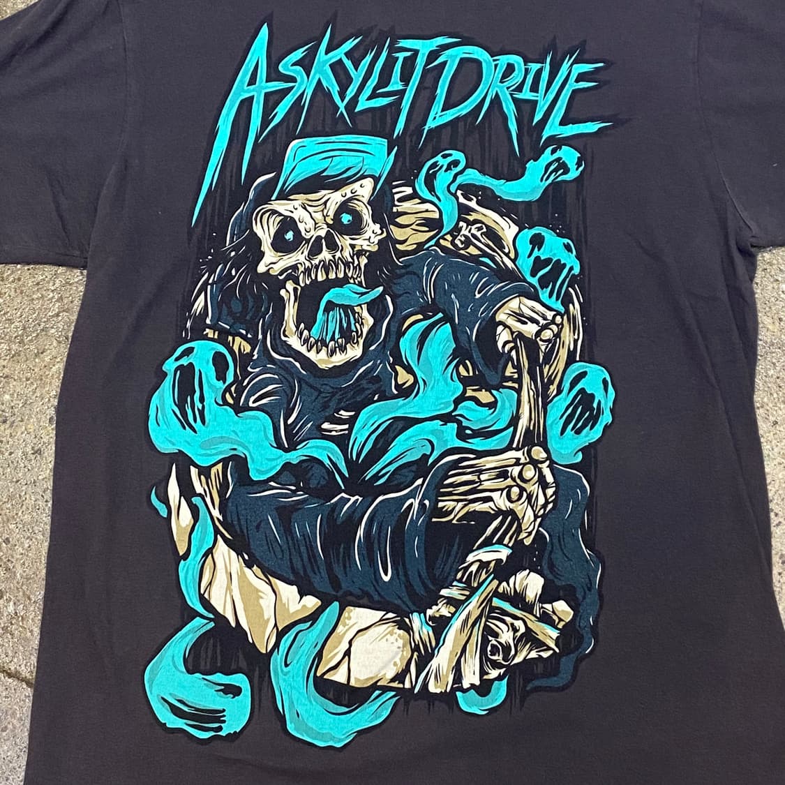 미국 빈티지 스칼릿드라이브 프린팅 락티셔츠 반팔티 상품이미지2