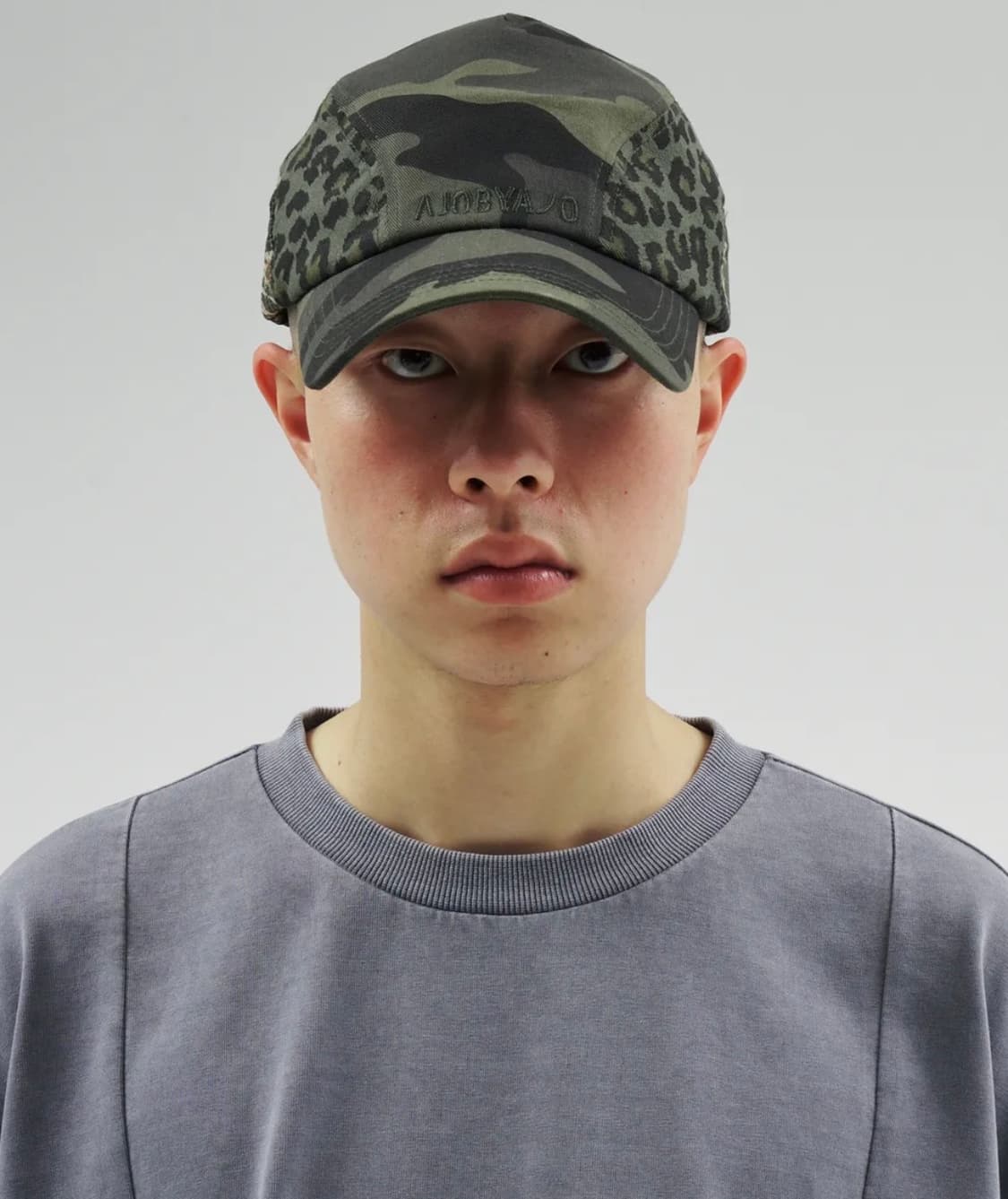 아조바이아조 카모 볼캡 패턴 믹스 카키 모자 상품이미지4