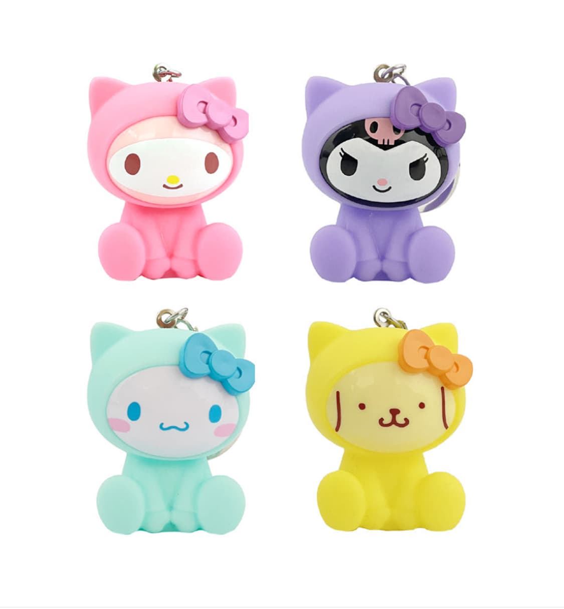 산리오 고양이후드 시나모롤 키홀더 상품이미지5